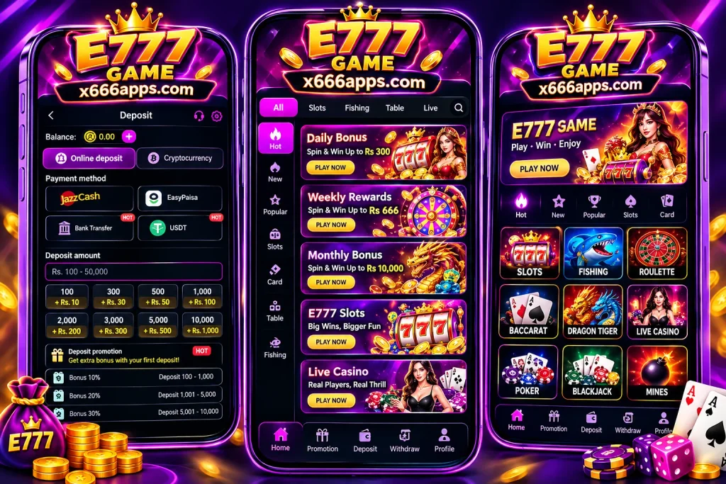 E777 Game APK