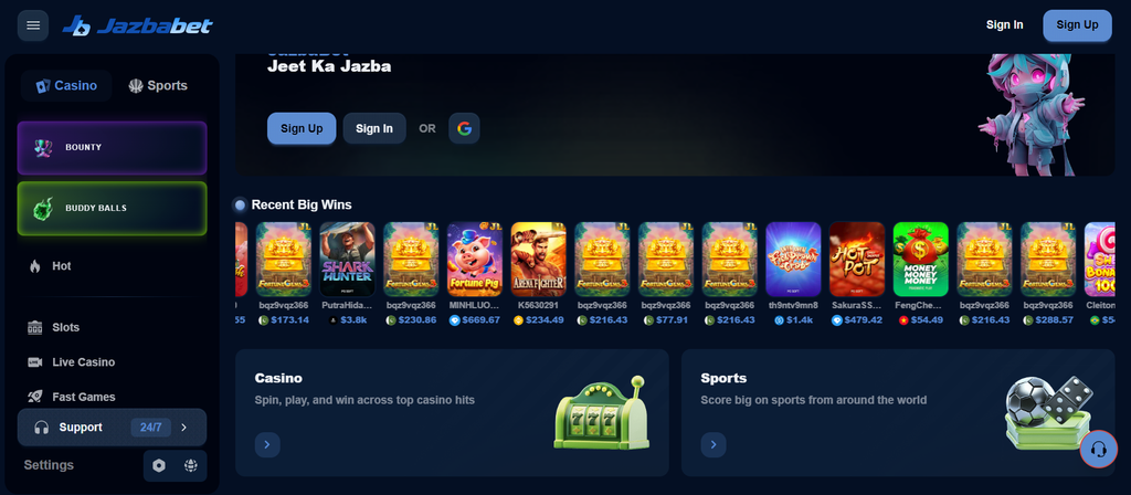 JAZBABET Game